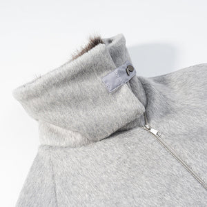 Fashionable Casual Pocket Decoration Woolen Coat - MRC WEAR 