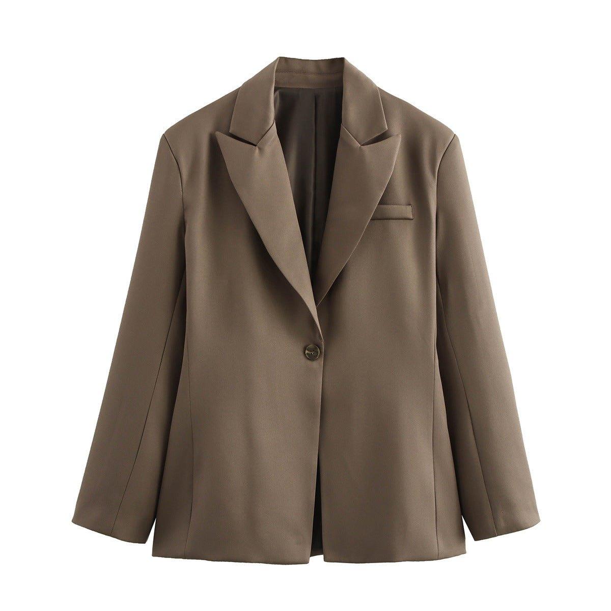 Olive Green Fashion Blazer - MRC STOREJacketsMRC STOREOlive Green Fashion Blazer - MRC STOREMRC STORECJYD227948103CXOlive GreenL