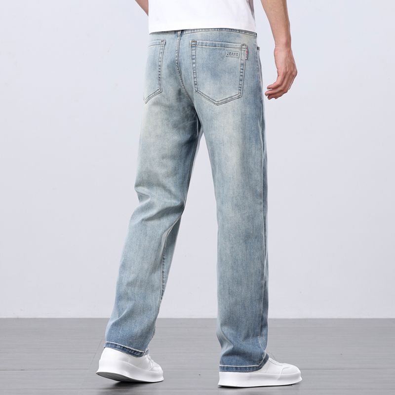 Men's Loose Straight Summer Jeans - MRC STOREjeansMRC StoreMen's Loose Straight Summer Jeans MRC Store MRC STORECJXX251691812LOBlue And Gray28