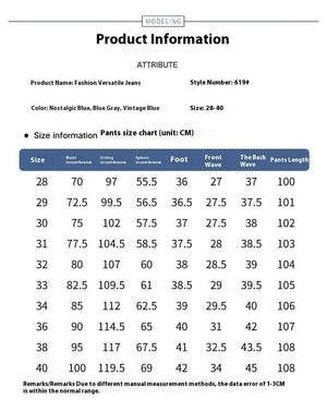 Men's Loose Straight Summer Jeans - MRC STOREjeansMRC StoreMen's Loose Straight Summer Jeans MRC Store MRC STORECJXX251691801AZRetro Blue28