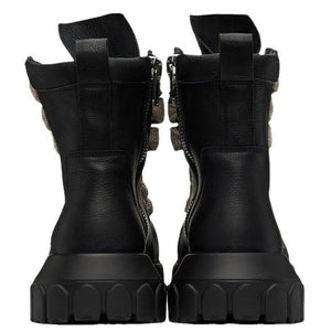Individual Zipper Leather Boots - MRC STOREShoesMRC STOREIndividual Zipper Leather Boots MRC STORE MRC STORECJNS160185801AZBlack38