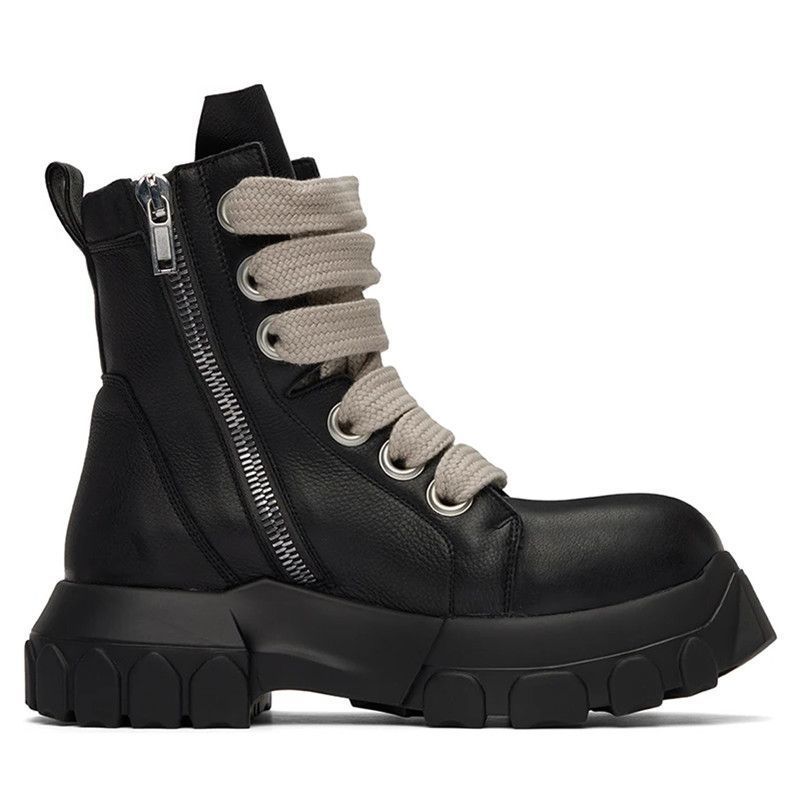 Individual Zipper Leather Boots - MRC STOREShoesMRC STOREIndividual Zipper Leather Boots MRC STORE MRC STORECJNS160185801AZBlack38