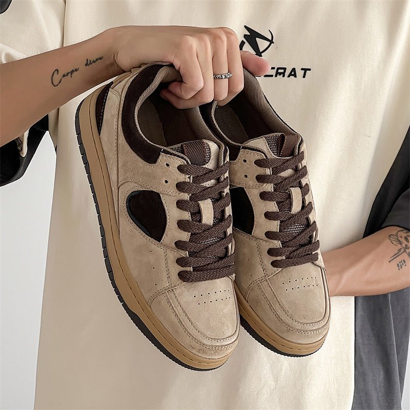 Unisex Platform Casual Sneakers - MRC STOREShoesMRC STOREUnisex Platform Casual Sneakers MRC STORE MRC STORECJNS246386501AZKhakiMen's Shoes 38