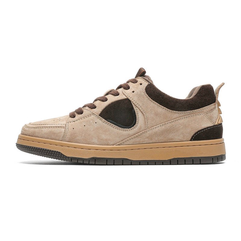 Unisex Platform Casual Sneakers - MRC STOREShoesMRC STOREBeige and brown sneaker on a white backgroundMRC STORECJNS246386501AZKhakiMen's Shoes 38