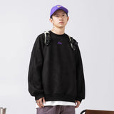 Print Casual Long-Sleeve Crewneck Sweater - MRC WEAR 