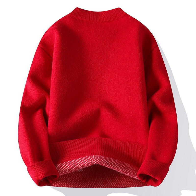 Men's Knitted Long Sleeve Pullover - MRC STORESweaters & HoodiesMRC STOREMen's Knitted Long Sleeve Pullover MRC Store MRC STORECJYD252596316PKBlack2XL