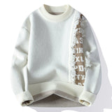 Men's Knitted Long Sleeve Pullover - MRC STORESweaters & HoodiesMRC STOREMen's Knitted Long Sleeve Pullover My Store  38.00MRC STORECJYD252596304DWWhite2XL