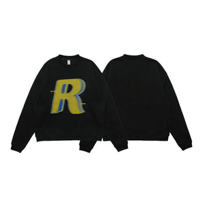 Loose Trendy Round Neck Long Sleeve Sweater - MRC STORESweaters & HoodiesMRC STORELoose Trendy Round Neck Long Sleeve Sweater MRC STORE MRC STORECJWY229521902BYBlackL