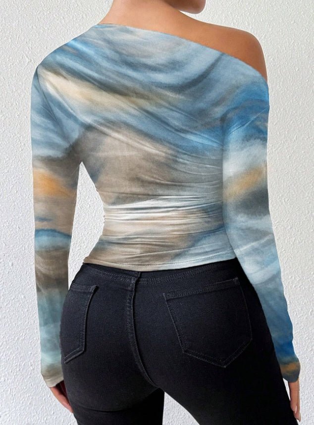 Graphic T-Shirt - Long Sleeve Crop - MRC STORET-ShirtsMRC STOREWomen’s Graphic T-Shirt - Long Sleeve Crop My Store MRC STORECJWL231025005EVStyle12XL