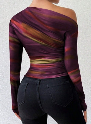 Graphic T-Shirt - Long Sleeve Crop - MRC STORET-ShirtsMRC STOREWomen’s Graphic T-Shirt - Long Sleeve Crop My Store MRC STORECJWL231025005EVStyle12XL