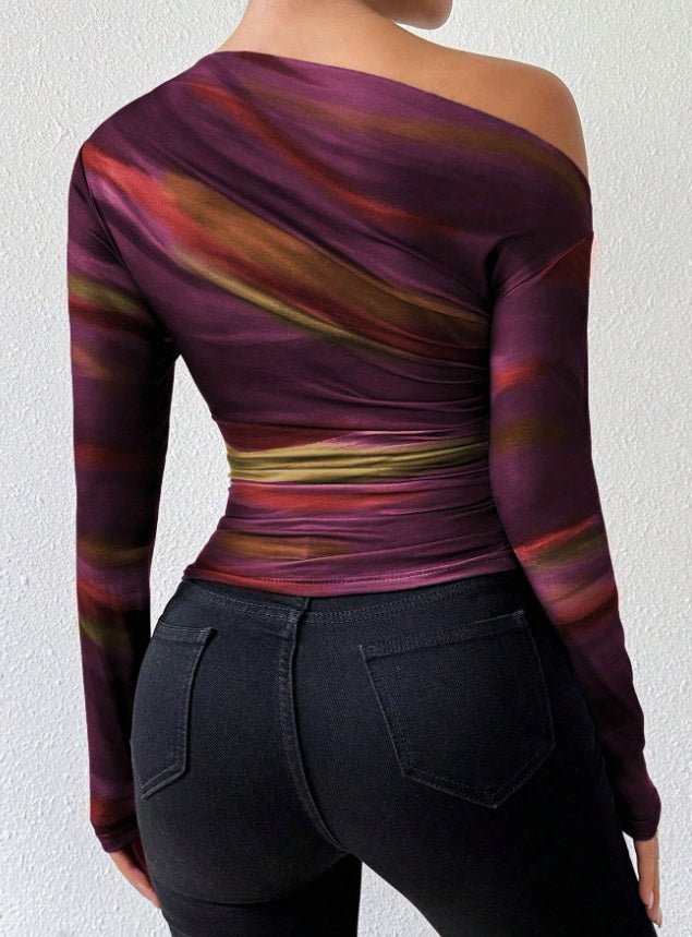 Graphic T-Shirt - Long Sleeve Crop - MRC STORET-ShirtsMRC STOREWomen’s Graphic T-Shirt - Long Sleeve Crop My Store MRC STORECJWL231025005EVStyle12XL