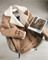 Suede Lapel Zipper Coat - MRC STORETopMRC STORESuede Lapel Zipper Coat - MRCSTOREMRC STORECJYD211489907GTCamelL