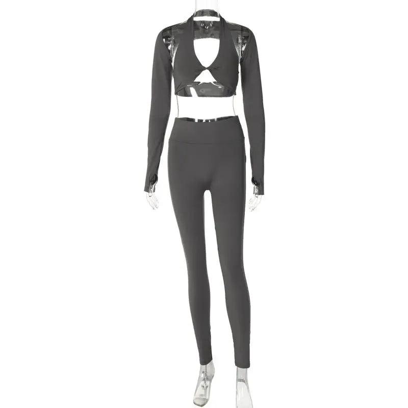 Long Sleeve Shawl Trousers Three - Piece Set - MRC STORETopMRC StoreLong Sleeve Shawl Trousers Three - Piece Set - MRC STOREMRC STORECJLS210958506FUBlackL