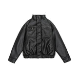 Winter Coat PU Leather Coat with Lamb Wool Lining - MRC STORETopMRC STOREWinter Coat PU Leather Coat with Lamb Wool Lining - MRC STOREMRC STORECJPK211782702BYBlackL