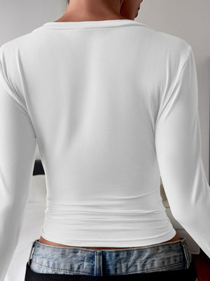 Women’s Slim Top - Elegant Long Sleeve Style - MRC STORETopMRC StoreWomen’s Slim Top - Elegant Long Sleeve Style MRC Store MRC STORECJCS245053815OLYellowL