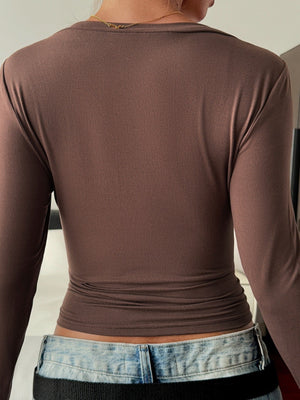 Women’s Slim Top - Elegant Long Sleeve Style - MRC STORETopMRC StoreWomen’s Slim Top - Elegant Long Sleeve Style MRC Store MRC STORECJCS245053815OLYellowL