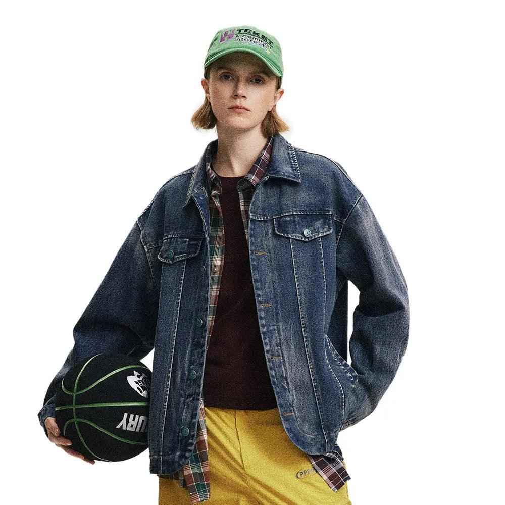 Distressed Punk Denim Jacket - MRC STORETopMRC STOREDistressed Punk Denim JacketMRC STORECJXZ209451302BYBlueL