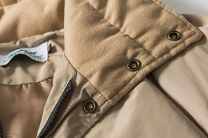 American Retro Pure Color Short Down Coat - MRC STORETopMRC STOREAmerican Retro Pure Color Short Down Coat - MRC STOREMRC STORECJPK210977106FUBrownL
