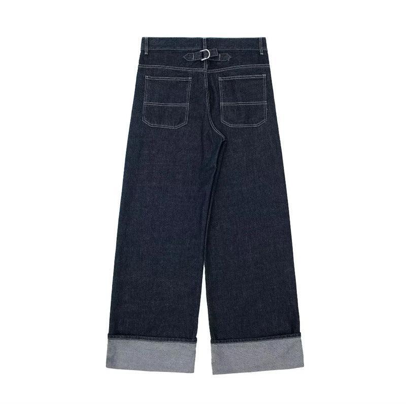 Hemming Sleeve Denim Jacket & Trousers Set - MRC STORETopMRC STOREWomen's Hemming Sleeve Denim Jacket Coat & Trousers Set - MRC STOREMRC STORECJLS206111604DWTopL