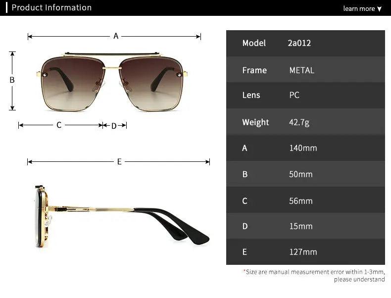 Modern Retro Square Frame Sunglasses - MRC STOREAccessoriesMy StoreModern Retro Square Frame Sunglasses - MRC STOREMRC STORECJYJ109488005EV5C