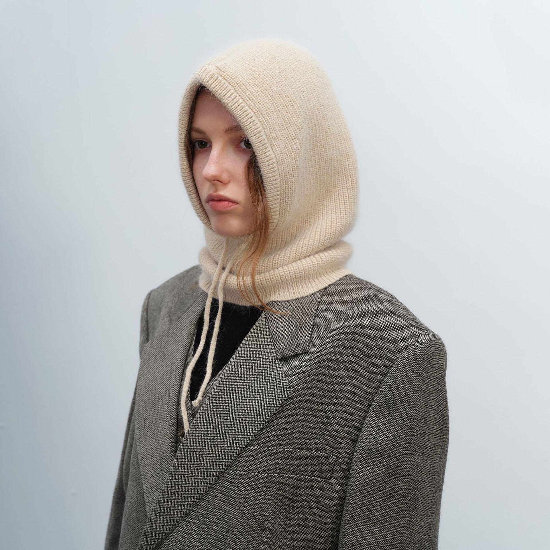 Women's Autumn Warm Scarf - Neck Woolen Knitted Hat - Dome Style Rabbit Fur - MRC STOREAccessoriesMy StoreWomen's Autumn Warm Scarf - Neck Woolen Knitted Hat - Dome Style Rabbit Fur - MRC STOREMRC STORECJBQ193283806FUGlutinous Rice White