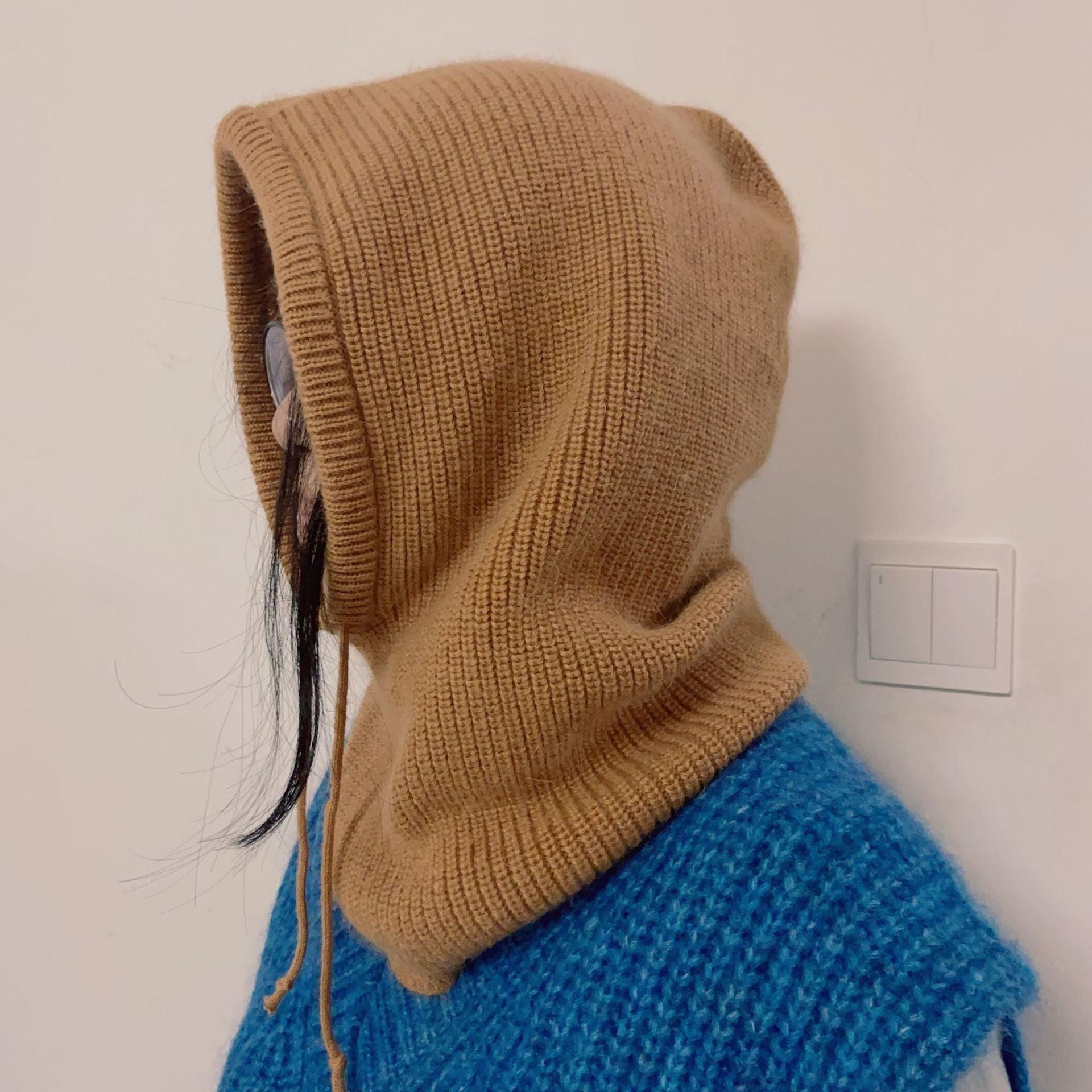 Women's Autumn Warm Scarf - Neck Woolen Knitted Hat - Dome Style Rabbit Fur - MRC STOREAccessoriesMy StoreWomen's Autumn Warm Scarf - Neck Woolen Knitted Hat - Dome Style Rabbit Fur - MRC STOREMRC STORECJBQ193283811KPBrown