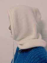 Women's Autumn Warm Scarf - Neck Woolen Knitted Hat - Dome Style Rabbit Fur - MRC STOREAccessoriesMy StoreWomen's Autumn Warm Scarf - Neck Woolen Knitted Hat - Dome Style Rabbit Fur - MRC STOREMRC STORECJBQ193283810JQSnow White