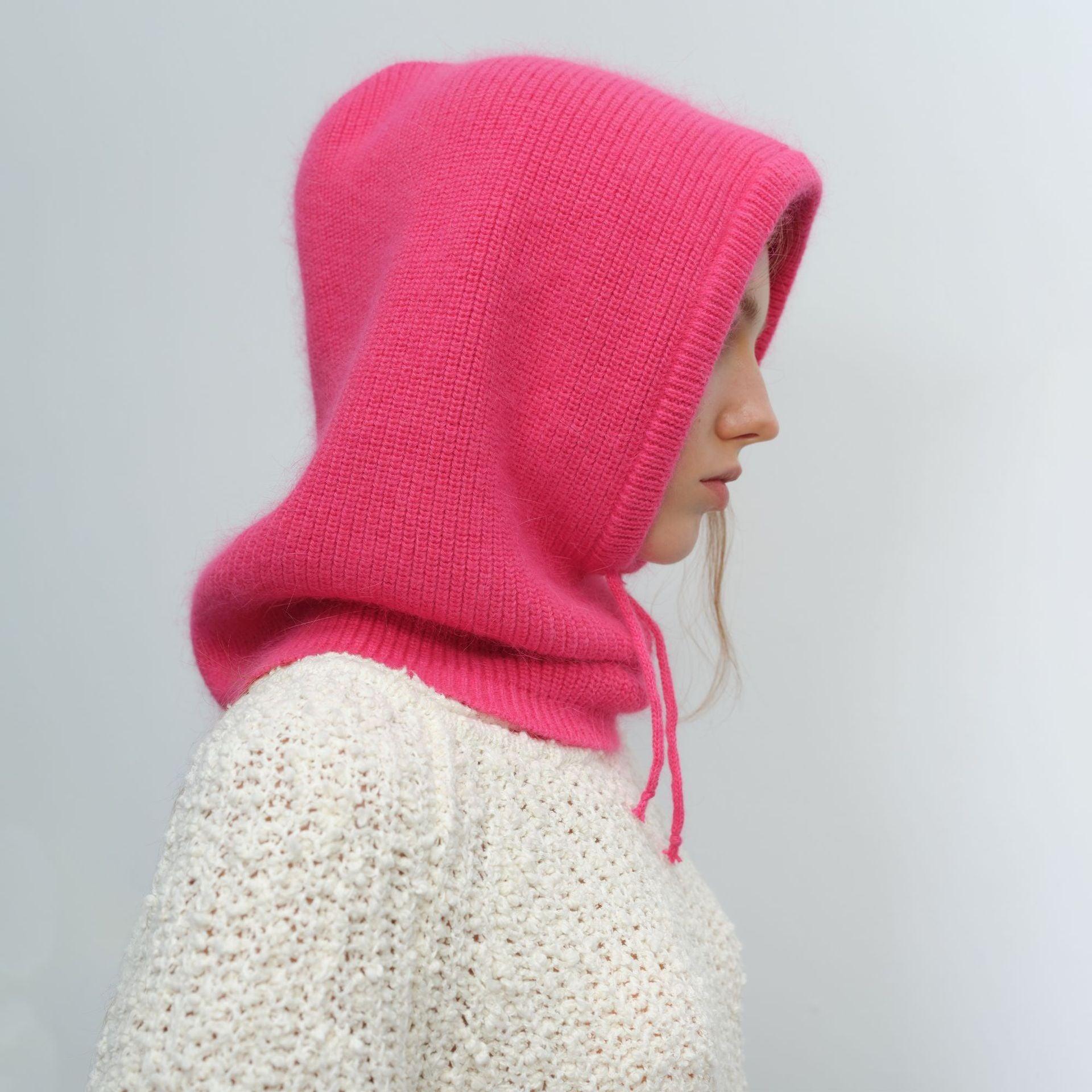 Women's Autumn Warm Scarf - Neck Woolen Knitted Hat - Dome Style Rabbit Fur - MRC STOREAccessoriesMy StoreWomen's Autumn Warm Scarf - Neck Woolen Knitted Hat - Dome Style Rabbit Fur - MRC STOREMRC STORECJBQ193283804DWPlum Red