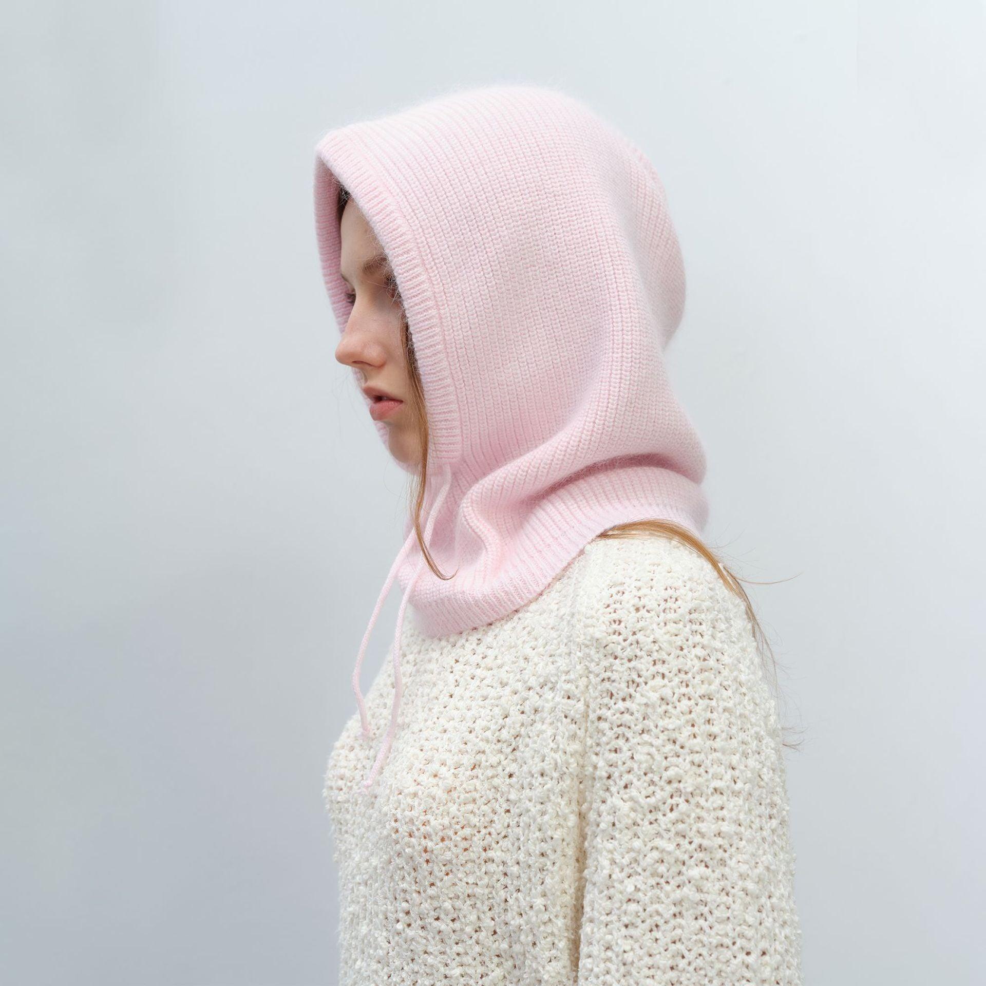 Women's Autumn Warm Scarf - Neck Woolen Knitted Hat - Dome Style Rabbit Fur - MRC STOREAccessoriesMy StoreWomen's Autumn Warm Scarf - Neck Woolen Knitted Hat - Dome Style Rabbit Fur - MRC STOREMRC STORECJBQ193283809IRCherry Blossom Pink