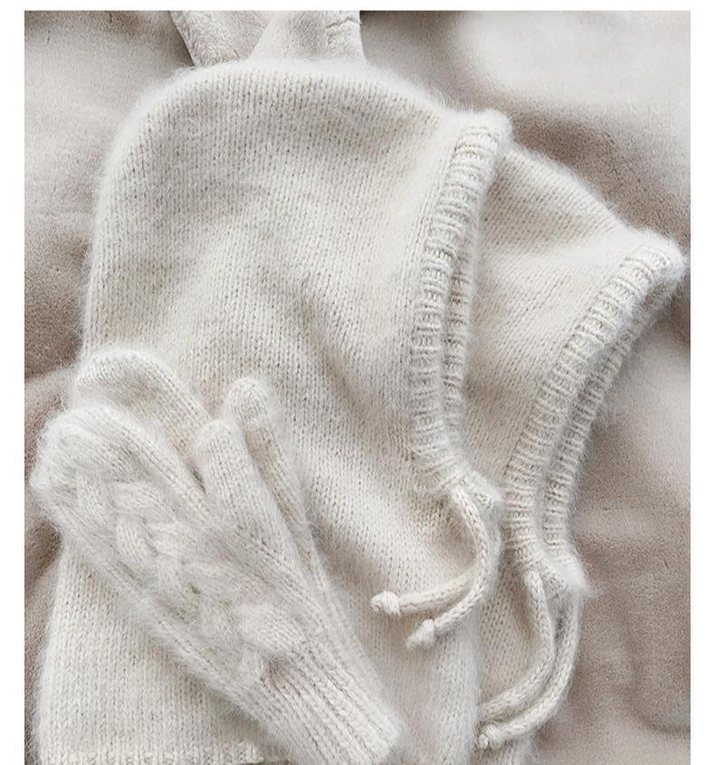 Women's Autumn Warm Scarf - Neck Woolen Knitted Hat - Dome Style Rabbit Fur - MRC STOREAccessoriesMy StoreWomen's Autumn Warm Scarf - Neck Woolen Knitted Hat - Dome Style Rabbit Fur - MRC STOREMRC STORECJBQ193283809IRCherry Blossom Pink