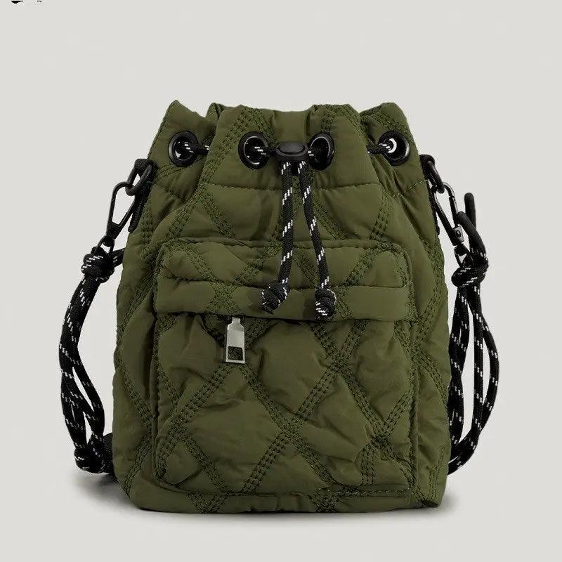 Cushion Cotton Women's Bucket Bag - MRC STOREAccessoriesMy StoreCushion Cotton Women's Bucket Bag - MRC STOREMRC STORECJNS184353902BYArmy Green
