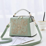 Embroidered Cross body Shoulder Bag - MRC STOREAccessoriesMy StoreEmbroidered Cross body Shoulder Bag - MRC STOREMRC STORECJNS185219203CXGreen And White