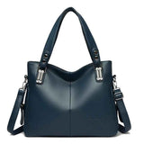 Trendy PU Leather Bag Tote in Sophisticated Colors - MRC STOREAccessoriesMy StoreTrendy PU Leather Bag Tote in Sophisticated ColorsMRC STORECJNS205786902BYOld Blue