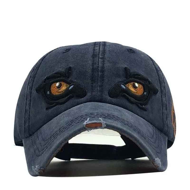 Eye Embroidered Cap - MRC STOREAccessoriesMy StoreEye Embroidered CapMRC STORECJBL111848502BYWhiteadjustable