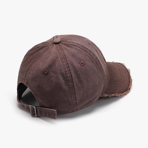 Black men's baseball cap with 3D embroidered letter design, adjustable cotton dome hat, soft top, casual accessories.