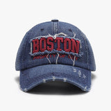 Men's black 3D embroidery soft peaked cap by My Store, adjustable cotton dome hat for outdoor wear and casual style.