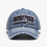 Men's black 3D embroidery soft peaked cap with adjustable cotton dome, outdoor accessories for a comfortable fit and stylish look.