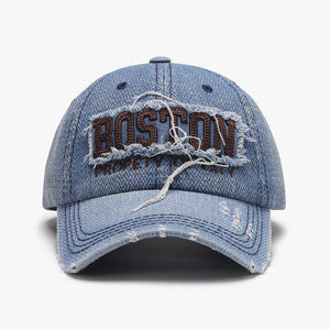 Men's black 3D embroidery soft peaked cap with adjustable cotton dome, outdoor accessories for a comfortable fit and stylish look.