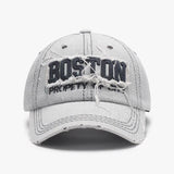 Black men's 3D embroidery soft peaked cap with adjustable cotton dome, outdoor accessories hat for men.