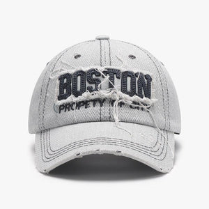 Black men's 3D embroidery soft peaked cap with adjustable cotton dome, outdoor accessories hat for men.