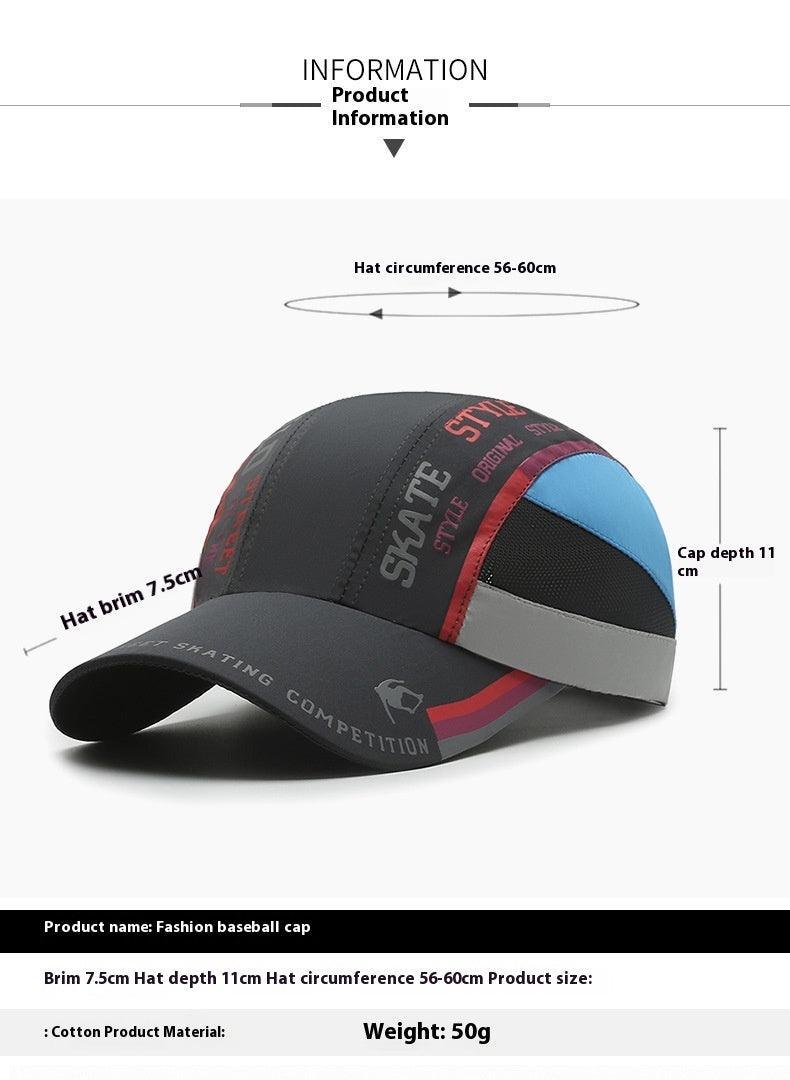 Summer Quick - Drying Men's Baseball Cap - MRC STOREAccessoriesMy StoreSummer Quick - Drying Men's Baseball Cap - MRC STOREMRC STORECJBQ205691304DWLight GrayAdjustable