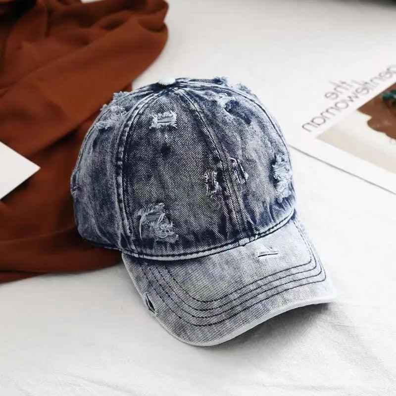 Vintage Washed Hat - MRC STOREAccessoriesMy StoreVintage Washed HatMRC STORECJBQ189246302BYBlueAdjustable