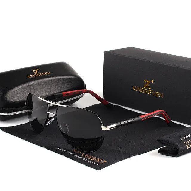 Polarized Unisex Sunglasses with Silicone and Aluminum Alloy Frame - MRC STOREAccessoriesMy StorePolarized Unisex Sunglasses with Silicone and Aluminum Alloy Frame - MRC STOREMRC STORECJCF114697603CXBlack and silver