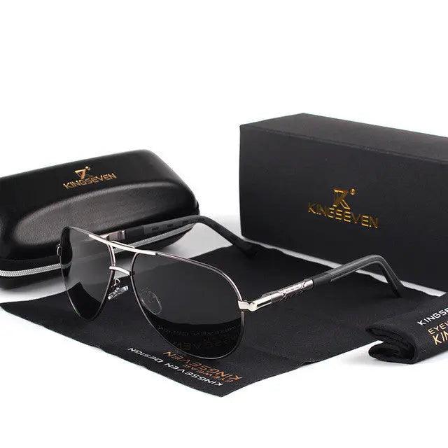Polarized Unisex Sunglasses with Silicone and Aluminum Alloy Frame - MRC STOREAccessoriesMy StorePolarized Unisex Sunglasses with Silicone and Aluminum Alloy Frame - MRC STOREMRC STORECJCF114697603CXBlack and silver