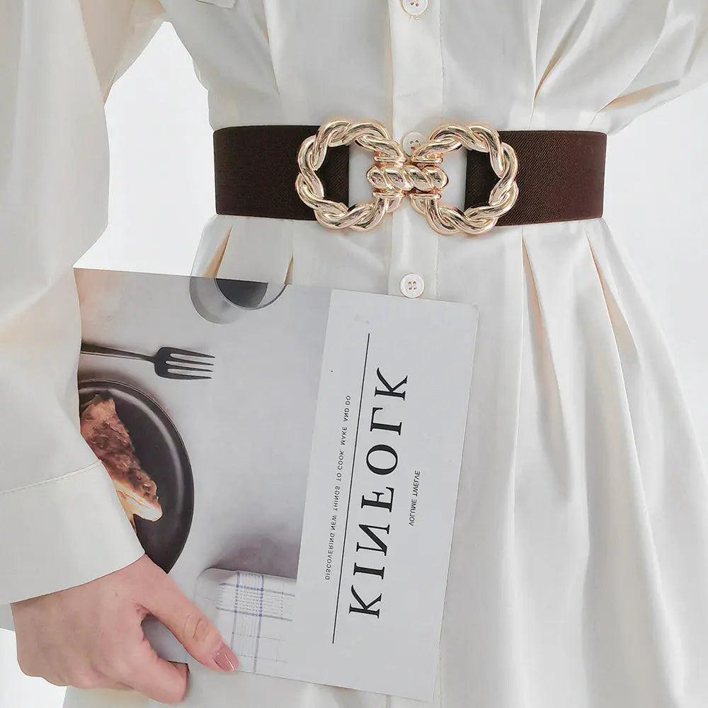 Decoration Round Metal Button down Belt - MRC STOREAccessoriesMy StoreDecoration Round Metal Button down Belt - MRC STOREMRC STORECJYD1684278-BLACKBLACK