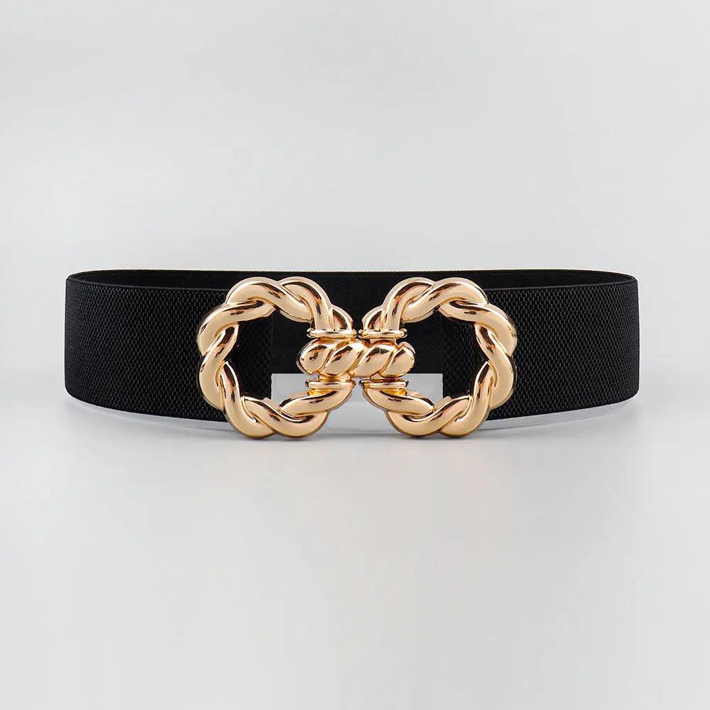Decoration Round Metal Button down Belt - MRC STOREAccessoriesMy StoreDecoration Round Metal Button down Belt - MRC STOREMRC STORECJYD1684278-BLACKBLACK