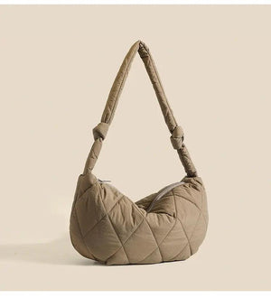 Down Cotton Rhombus Crossbody Bag - MRC STOREAccessoriesMy StoreDown Cotton Rhombus Crossbody Bag - MRC STOREMRC STORECJNS189125901AZBlack