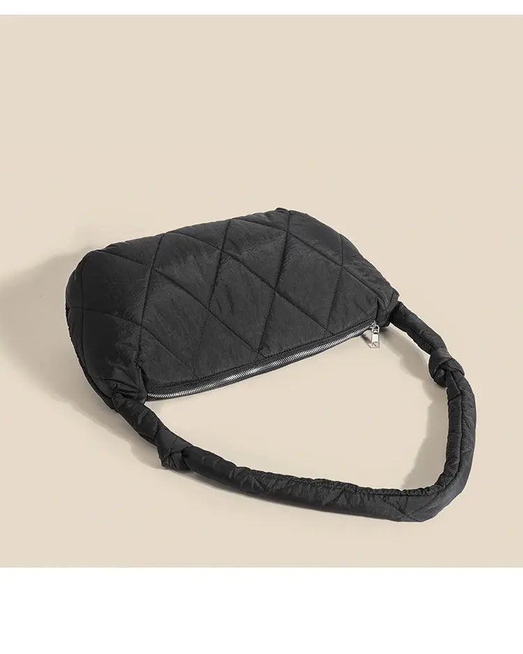 Down Cotton Rhombus Crossbody Bag - MRC STOREAccessoriesMy StoreDown Cotton Rhombus Crossbody Bag - MRC STOREMRC STORECJNS189125902BYCreamy White