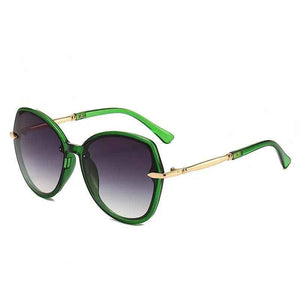 Oval Sunglasses UV400 - MRC STOREAccessoriesMy StoreOval Sunglasses UV400MRC STORECJCF206536904DWGreen Frame Double Gray Piece