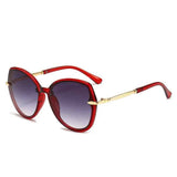 Oval Sunglasses UV400 - MRC STOREAccessoriesMy StoreOval Sunglasses UV400MRC STORECJCF206536907GTRed Frame Double Gray Piece